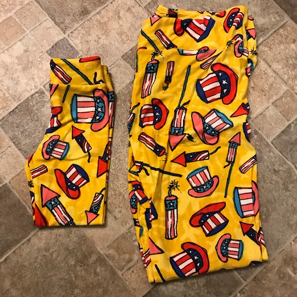 Lularoe Americana Mommy and Me Set - Picture 1 of 1